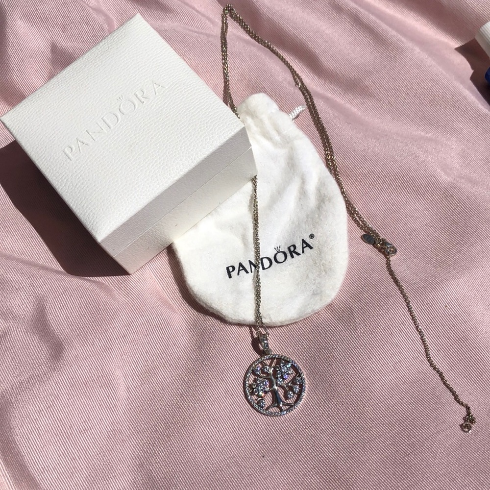 Pandora Family Tree Necklace